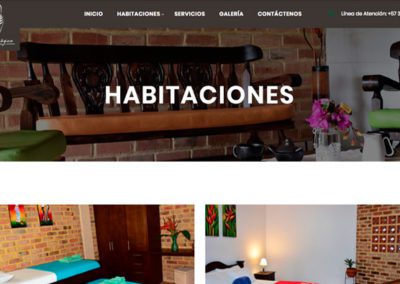 Hotel Casa Rincón Mágico - Desarrollo Web Cali - Diseño Web Cali - Willigan Digital